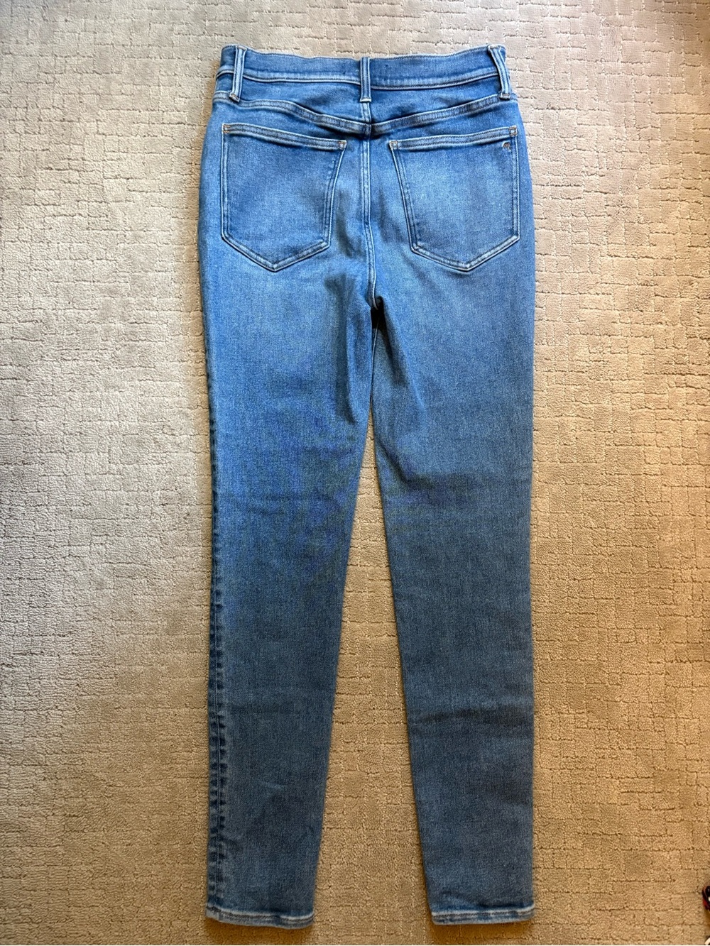 Madewell High-Rise Skinny Stretch Jeans in Indigo Wash Size 29 Tall - Picture 6 of 7